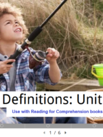 Comprehension Vocabulary
